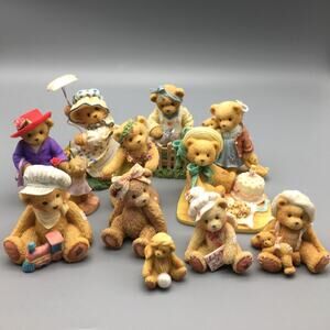 Lot 11 Cherished Teddies Bear Figurines Dolores Irene Karen